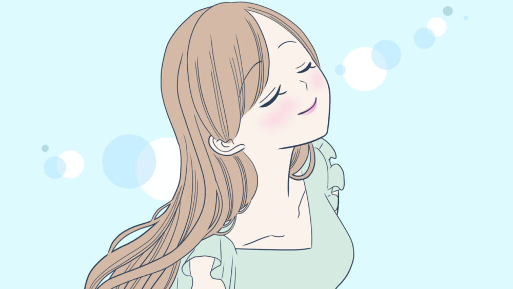 爽やかな女性